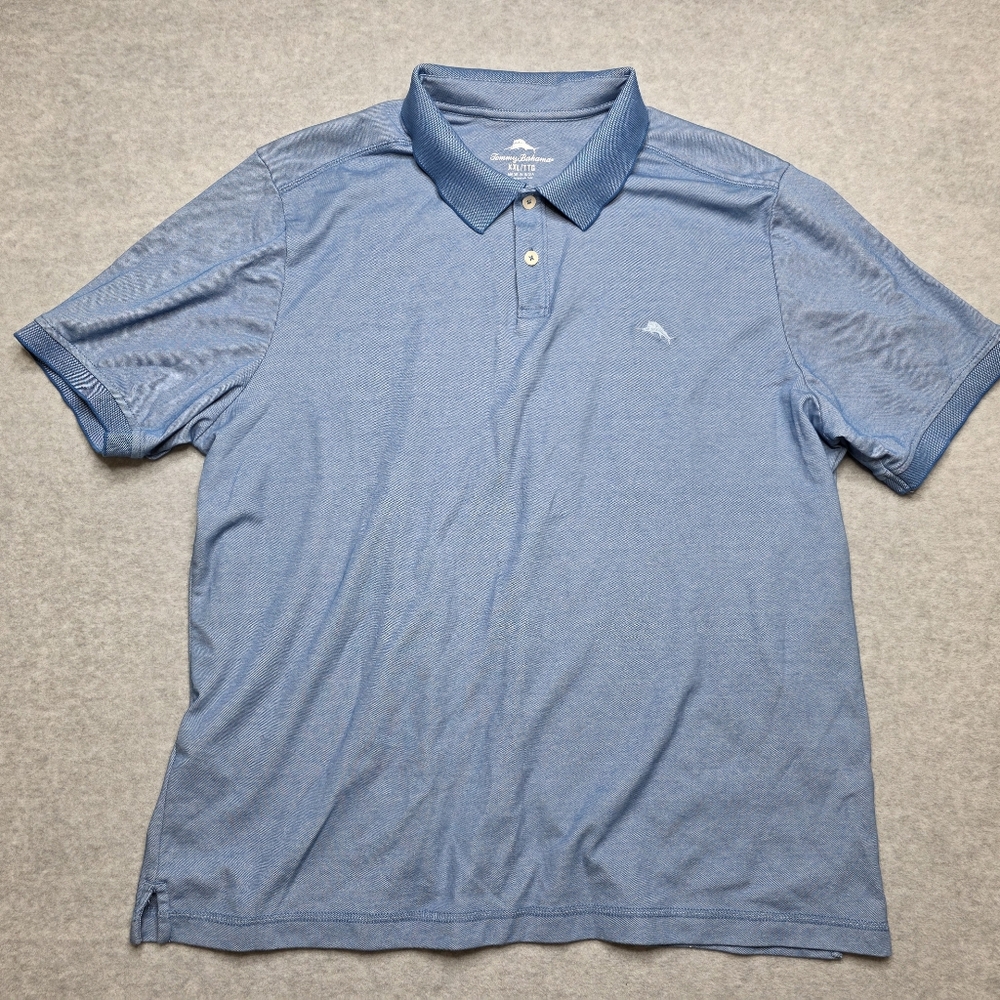 Tommy Bahama Blue Polo 2XL